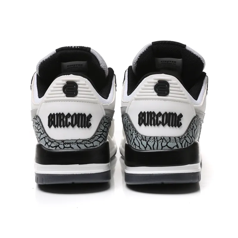 DEFINEX Anti Slip And Wear Resistant Lightweight Height Increasing Low Top Skateboard Shoes Unisex-12