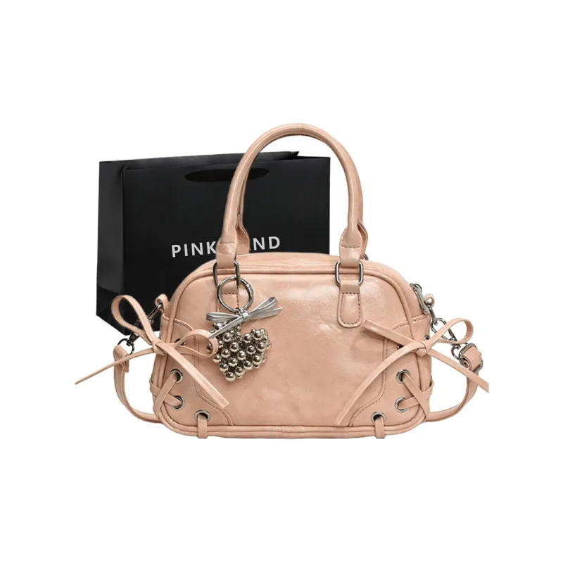 PINK·LAND PU Handbag Women's Multicolor-14