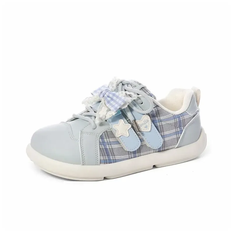 UNIITY Skateboard Shoes Women's Low Top Pink/Yellow/Blue-26