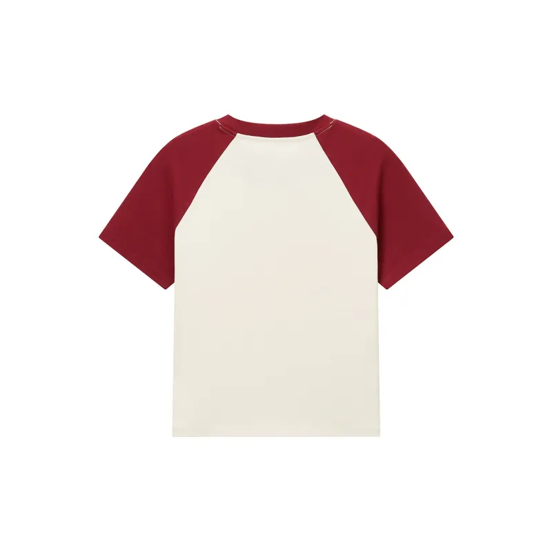 Hotwind T Shirt Women's Beige Red-1
