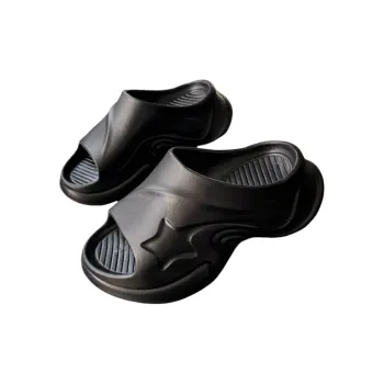 Meter Fashion Trend Spring Summer Minimalist Style Stars Fashion Eva Home Platform Slippers Slide on Slippers