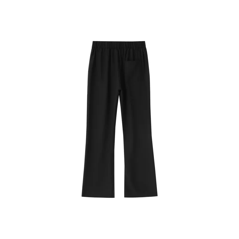 WELTER EXPERIMENT Fashion Versatile Suit Trouser Unisex Classic Black-1