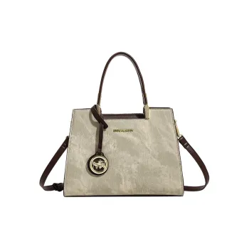TTaG．baG Microfiber Synthetic Leather Handbag Regular Women's Green
