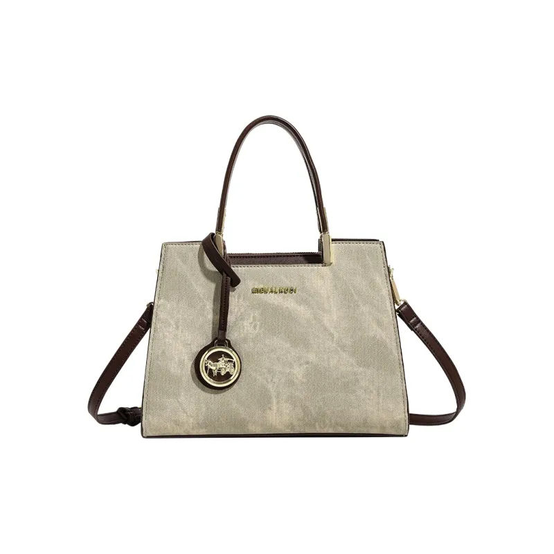 TTaG．baG Microfiber Synthetic Leather Handbag Regular Women's Green-0