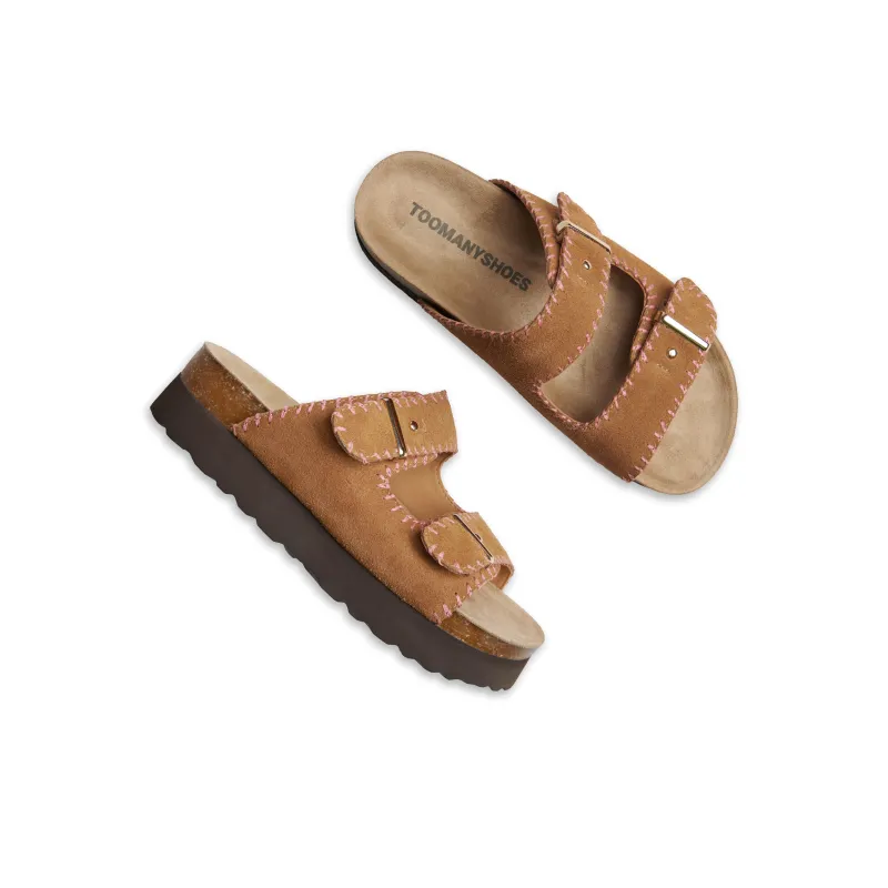 TOOMANYSHOES Slide Slippers Women's-13