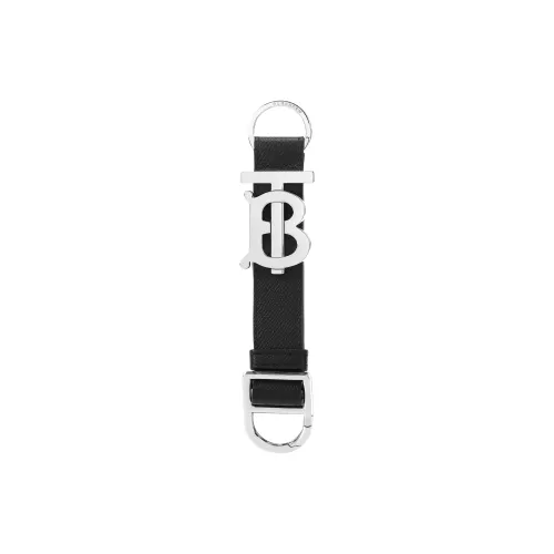 Burberry Leather Key Ring Bag Accessory Men's Black