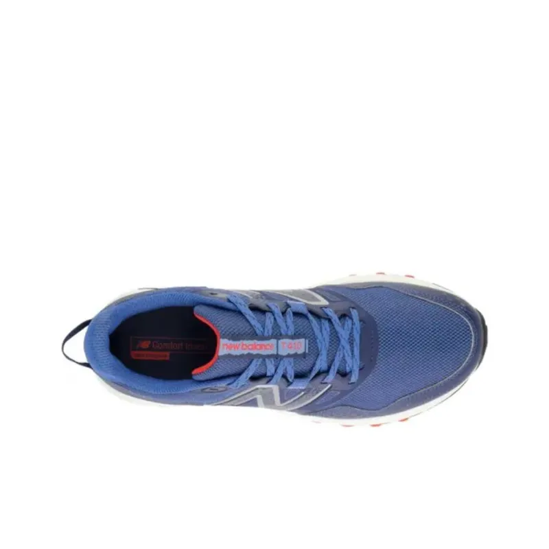 New Balance Anti Slip Wear Resistant Low Top Running Shoes Men's Blue-4