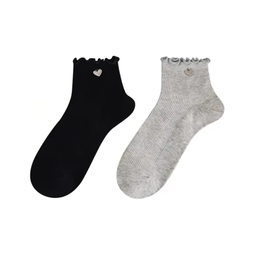 Cheemy Free Mid Calf Socks Women's 2 Pack
