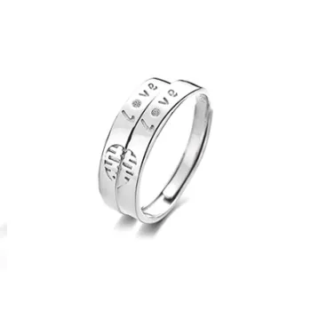 VANA S999 Fine Silver Rings Unisex