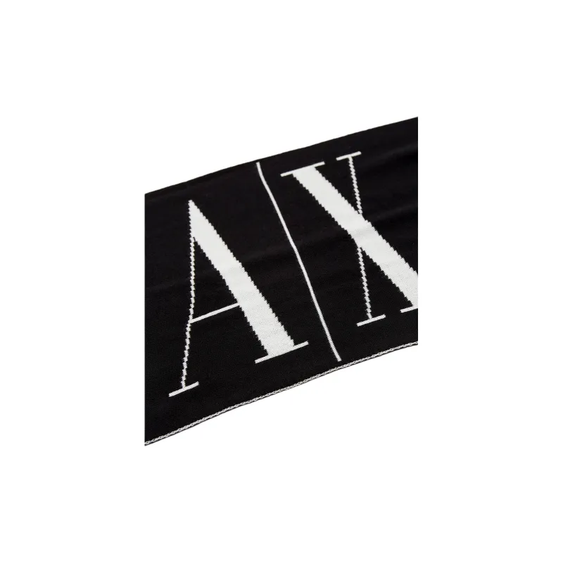 ARMANI EXCHANGE Knit Scarves Women's Black-4