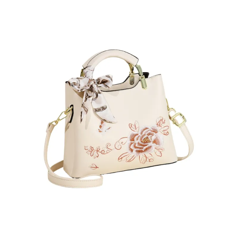 Weymond Leather Handbag Regular Women's Multicolor-1