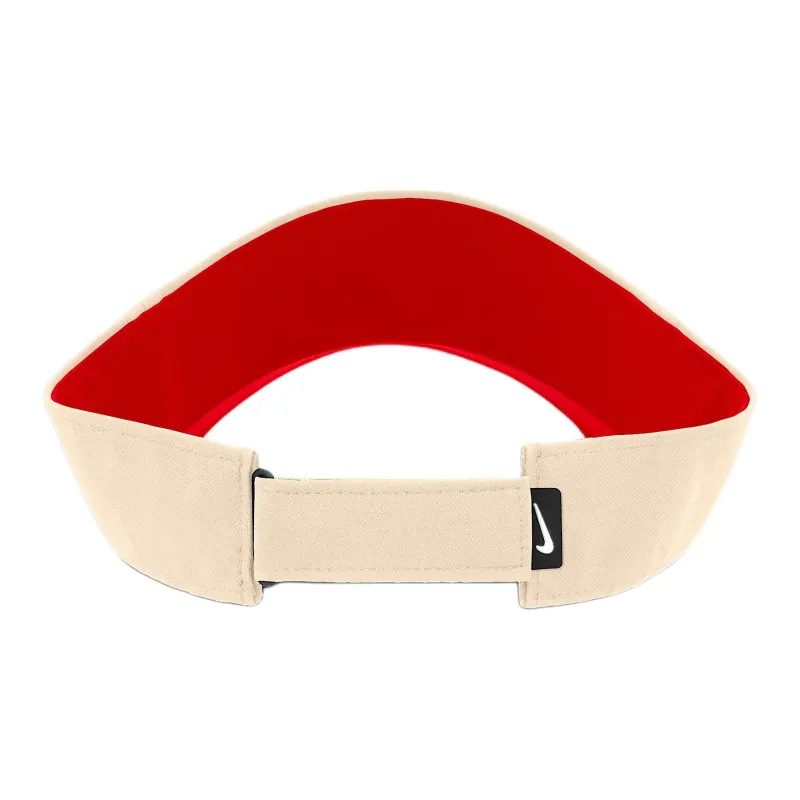 Nike Ohio State Buckeyes Primetime Ace Men's Nike Dri FIT College Adjustable Visor-1