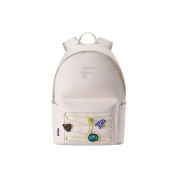 FILA FUSION Fabric Backpack Unisex Marshmallow White