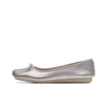 Clarks Freckle Ice Casual Single Shoes Women's Silver