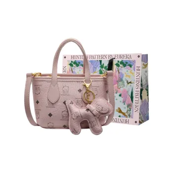 BLAKE FLEETO PU Portable Crossbody Bag Shoulder Bag Regular Women's Girly Pink/Beige Brown/Dark Brown