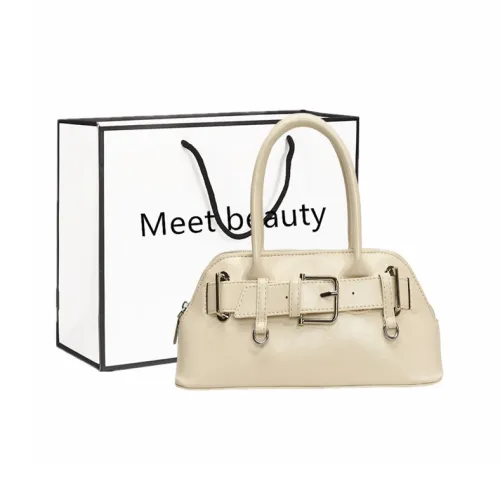 Fitchell PU One Shoulder Handbags Women's White/Black/Yellow/Pink/Blue