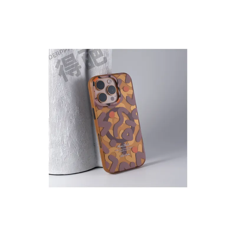 DEPA PC Material Still Graffiti Trendy And Cool Magnetic Phone Cases Compatible With Apple 12/13/14/15/16 Series-2