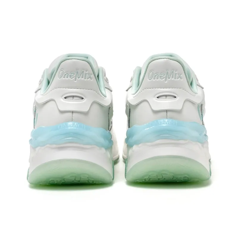ONEMIX Light Cloud Athletic Shoes Unisex Ice Cream White-4