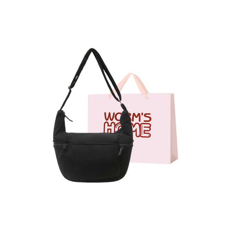 Worm's Home Corduroy Shoulder Bag Regular Women's Multicolor-24