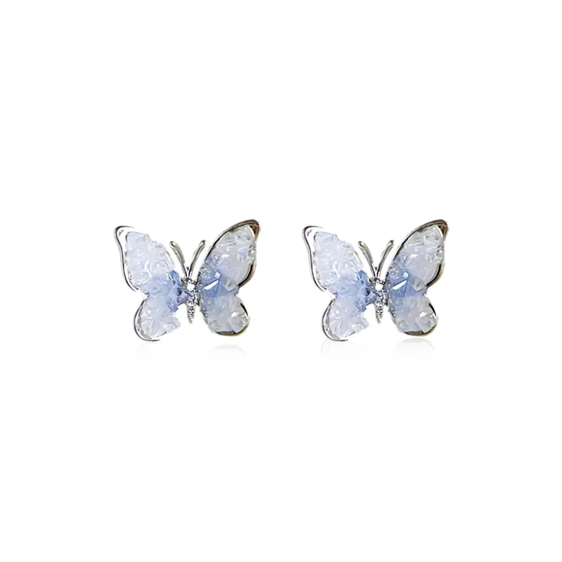 MOREL Faux Crystal Stud Earrings Women's-1
