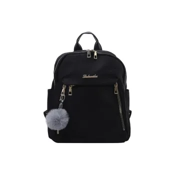 KUODONG Oxford Travel Lightweight Backpack Unisex Black