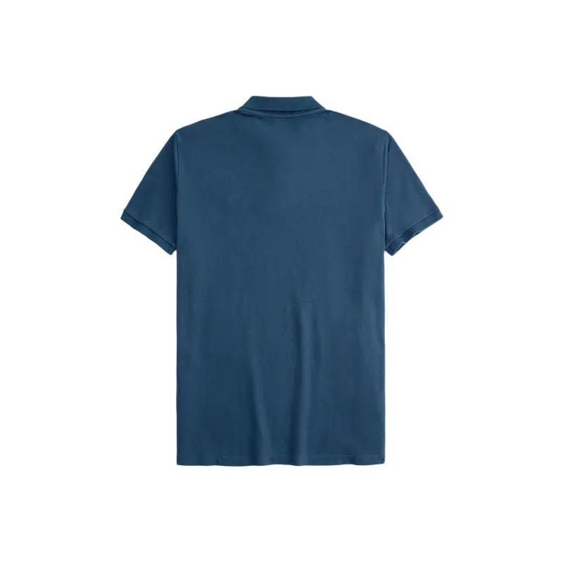 Hollister Polo Shirt Men's Marine Blue-1