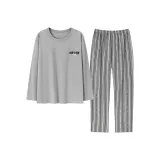 02P8011 Gray White Stripes (NEVER)