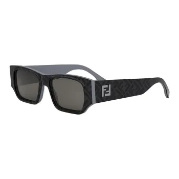 FENDI Square Sunglasses Unisex Black