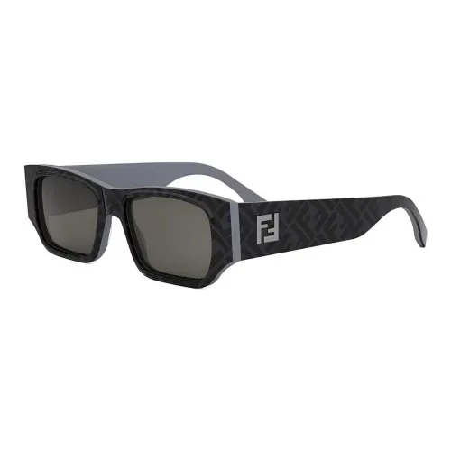 FENDI Square Sunglasses Unisex Black