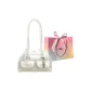 Ecru with Charm-Shopping Bag