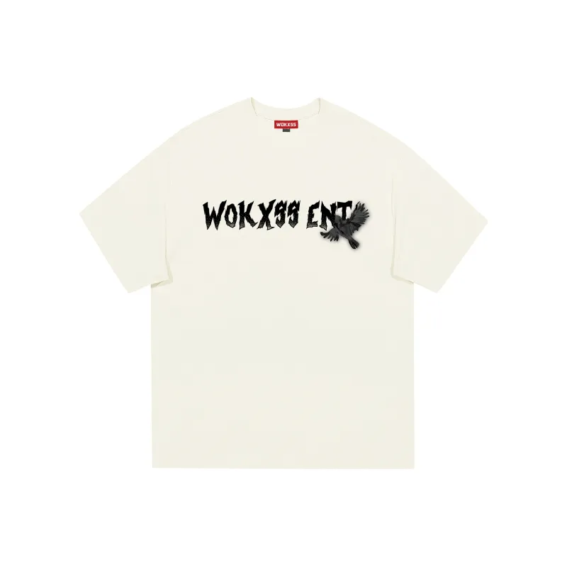 WOKXSS T-Shirt Unisex Light Beige Apricot-7