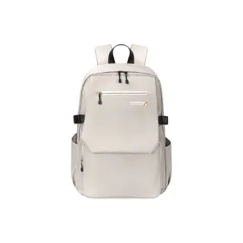 HLA Nylon Backpack Unisex Black/Ecru