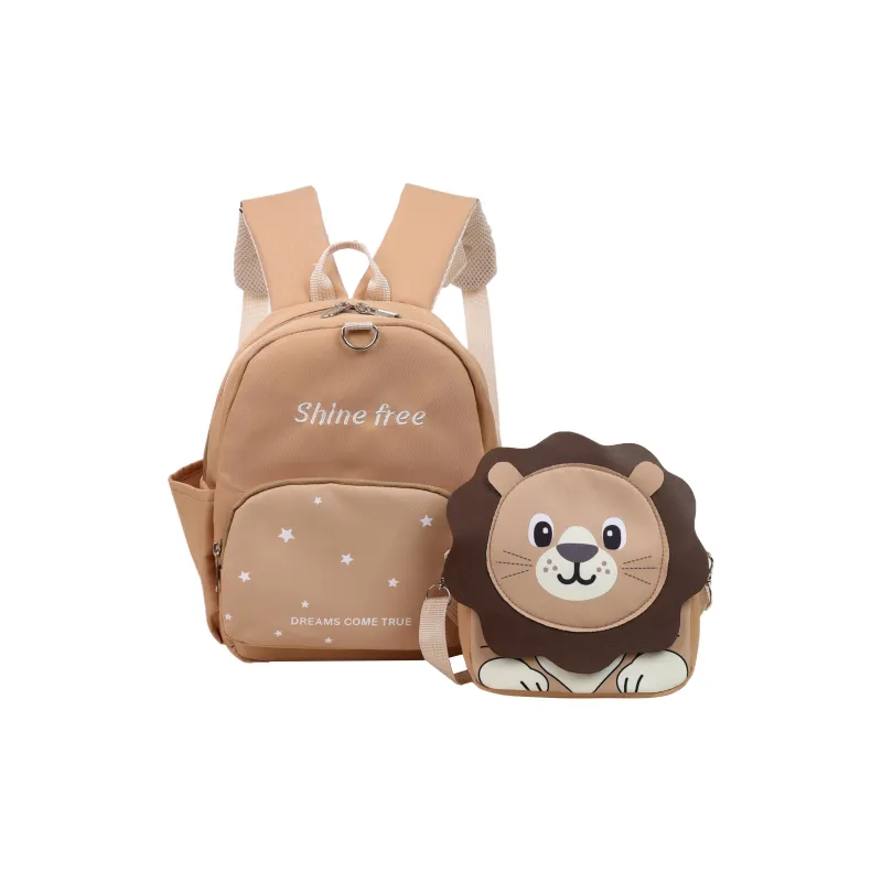 SUN EARTH &U Plush Backpack Unisex Multicolor-8