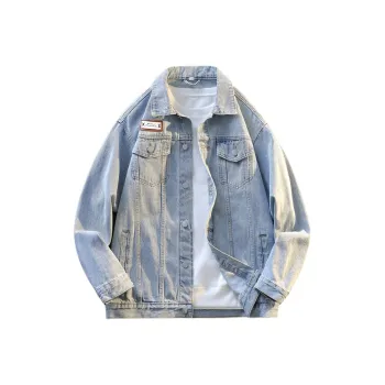 【dme】 Denim Jacket Unisex Light Blue