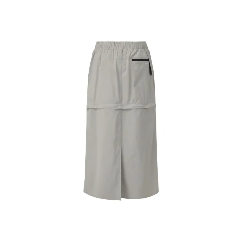 SALOMON Casual Long Skirt Women's Gray-2