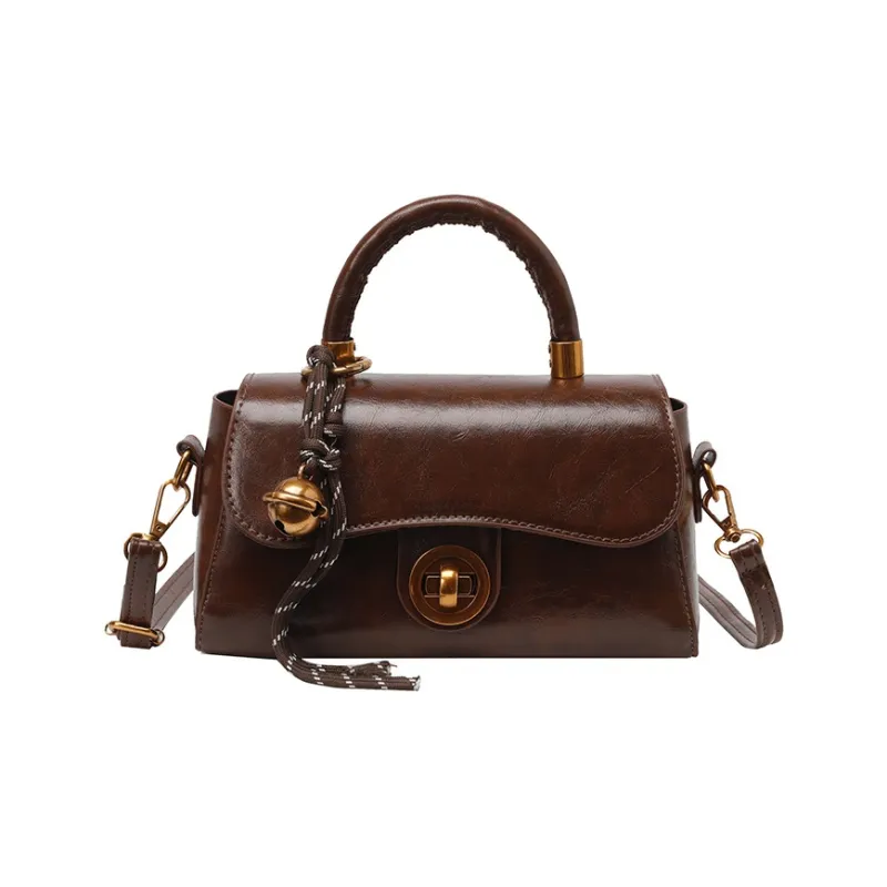 AOSONG PU Crossbody One Shoulder Handbag Regular Unisex Brown/Black/Green/Red-8