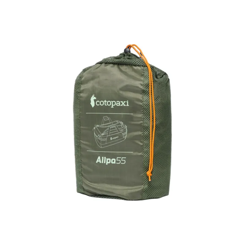 Cotopaxi Recycled Coated Nylon Backpacks Travel Bags 55L Unisex Green-4