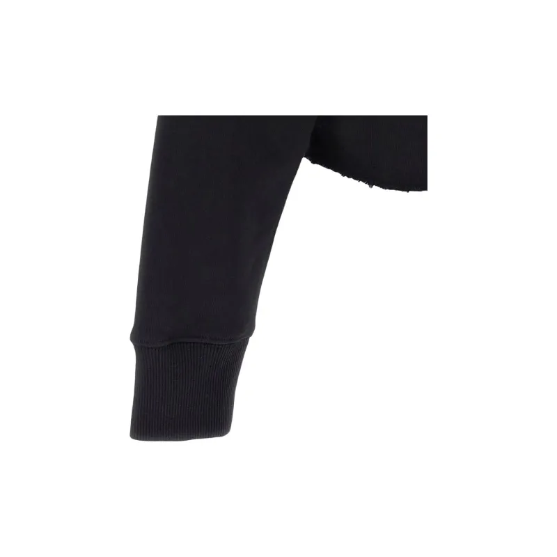 Givenchy Raw Cut Hem Cropped Hoodie-2