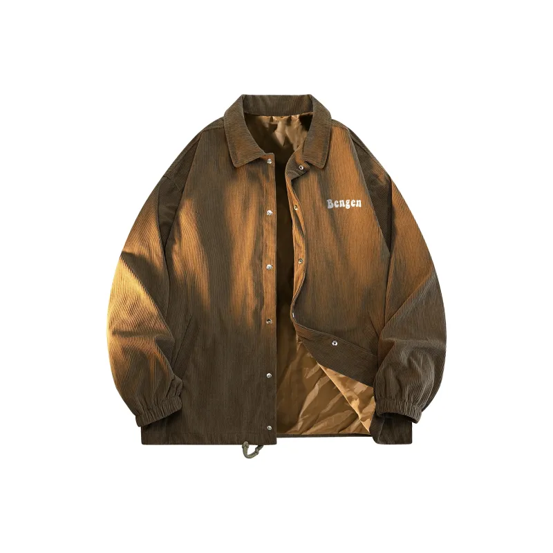 BENGEN Jackets Coats Unisex Black-2