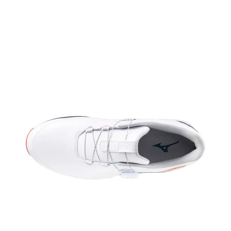 Mizuno Low Top Golf Shoes Men's Black White-2