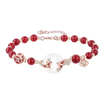 MOLADY Agate Jade Bracelets Women's