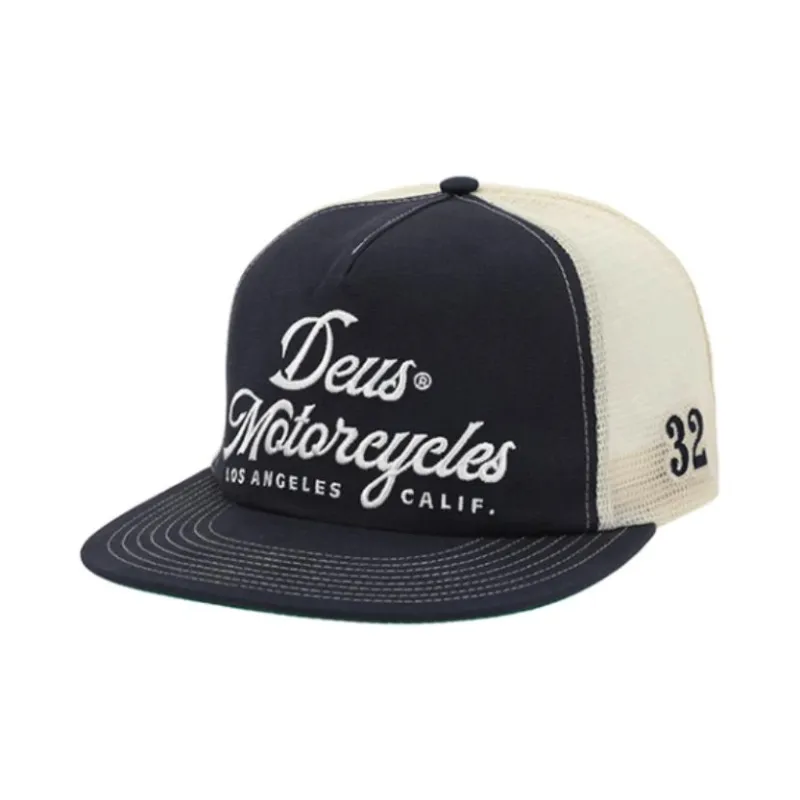 Deus Ex Machina Polyester Baseball Caps Men's Blue-0