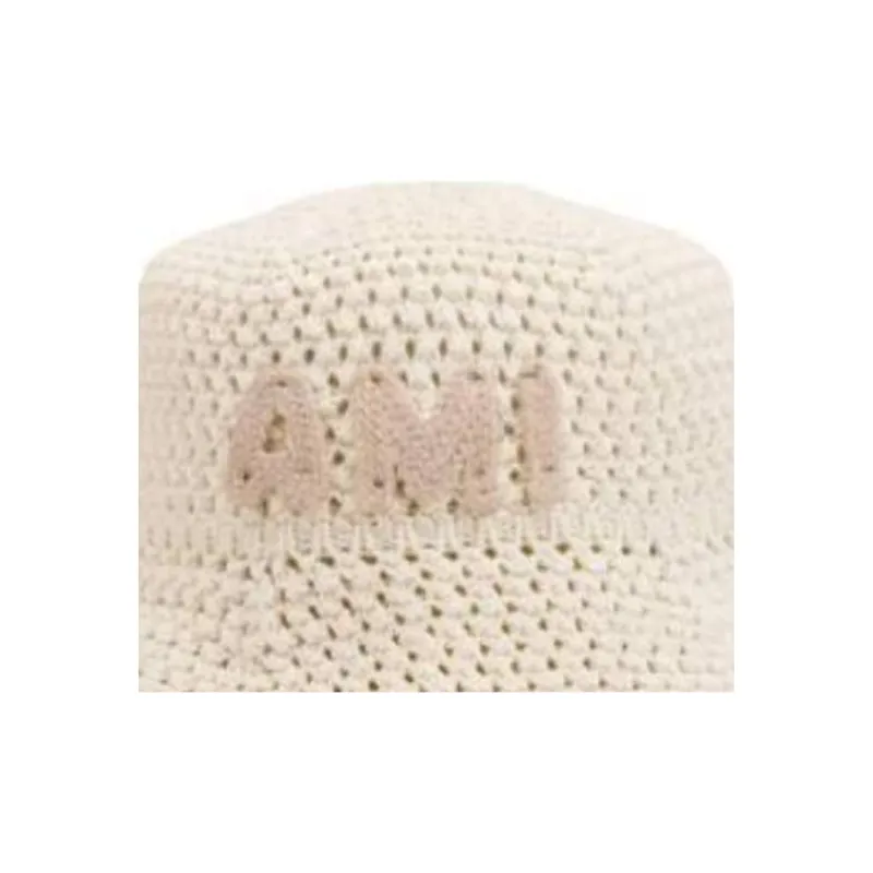 Ami Paris Logo appliqué Bucket Hat-2