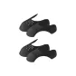 2 Pack (Black) (Size 35-39)