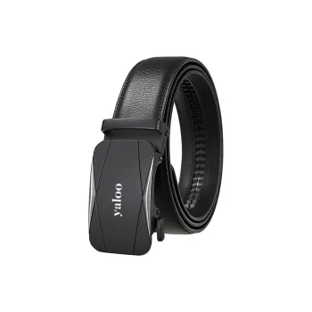Yalu Cow Split Leather Belts Men's 3.5CM
