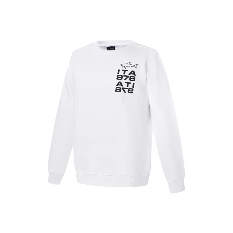 Paul & Shark Yachting SS22 Sweatshirt Men's White-2