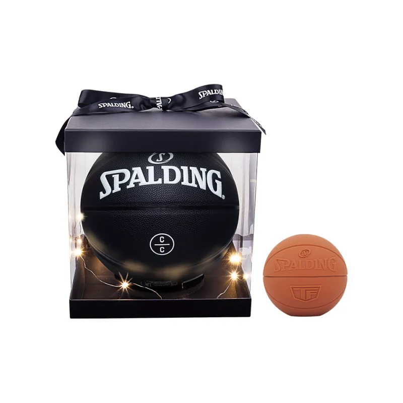 SPALDING x Coca Cola Co branded Collection PU Basketball Night Black Size 7 Street Training Competition Unisex-1