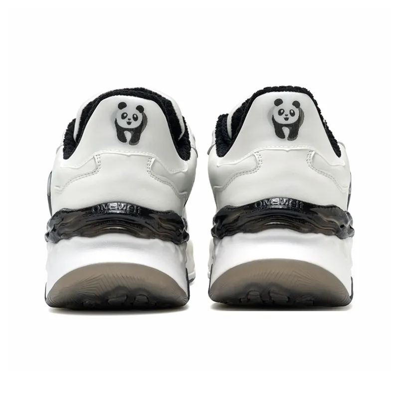 ONEMIX Panda Print Athletic Shoes Unisex Little White Bear-3