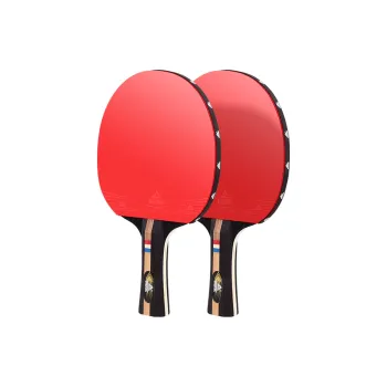 PEAK G3 Ping Pong Paddles Unisex Black/Red Double Beat