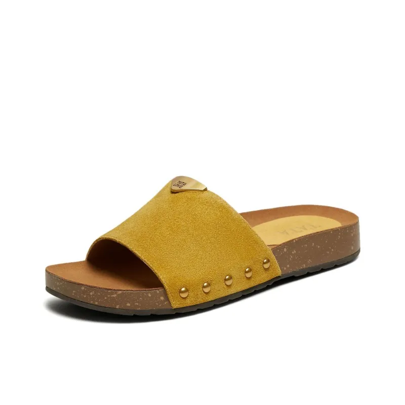 Tata Rubber Sole Quiet Slide Slippers Women's-1